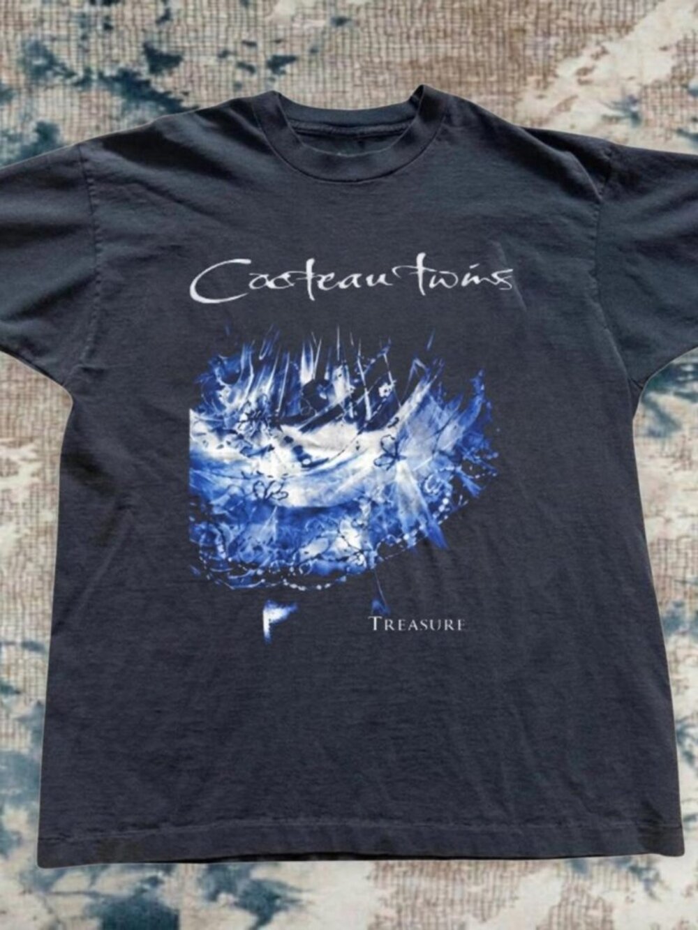 Black Cocteau Twins Treasure T-shirt